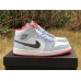 JORDAN 1 MID x HALF BLUE POLKA DOT SWOOSH
