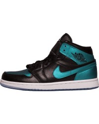 JORDAN 1 MID x IRIDESCENT BLACK