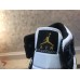 JORDAN 1 MID x PATENT BLACK WHITE GOLD