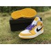 JORDAN 1 MID x SE LAKERS