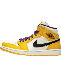 JORDAN 1 MID x SE LAKERS