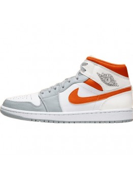 JORDAN 1 MID x STARFISH PURE PLATINUM