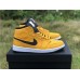 JORDAN 1 MID x UNIVERSITY GOLD BLACK