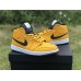 JORDAN 1 MID x UNIVERSITY GOLD BLACK