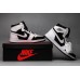 JORDAN 1 MID x WHITE BLACK