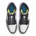 JORDAN 1 MID x WHITE BLACK CYBER PINK