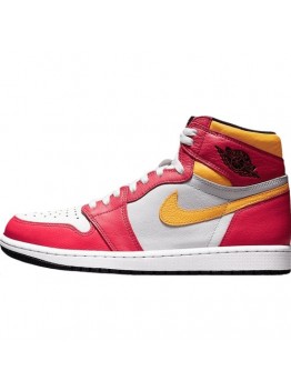 JORDAN 1 RETRO HIGH OG x LIGHT FUSION  RED