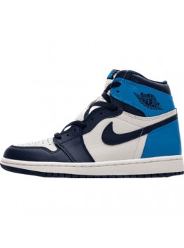 JORDAN 1 RETRO HIGH x OBSIDIAN UNC