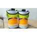 JORDAN 1 RETRO HIGH x WHITE BLACK VOLT UNIVERSITY GOLD