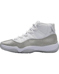 JORDAN 11 RETRO x WHITE METALLIC SILVER