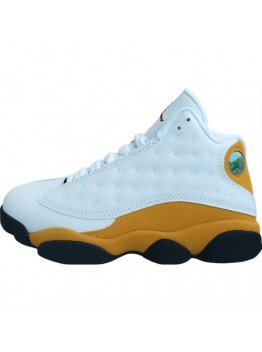 JORDAN 13 RETRO x WHITE ORANGE