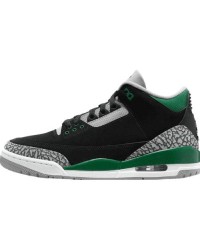 JORDAN 3 RETRO x PINE GREEN