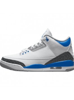 JORDAN 3 RETRO x RACER BLUE