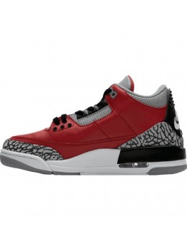 JORDAN 3 RETRO x SE UNITED FIRE RED