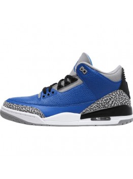 JORDAN 3 RETRO x VARSITY ROYAL CEMENT