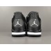 JORDAN 4 x BLACK CANVAS