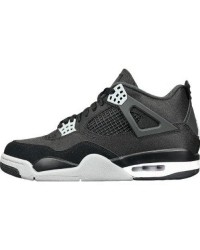 JORDAN 4 x BLACK CANVAS