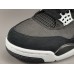 JORDAN 4 x BLACK CANVAS