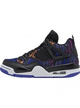 JORDAN 4 x BLACK RUSH VIOLET
