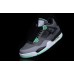 JORDAN 4 x GREEN GLOW