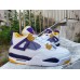 JORDAN 4 x LAKERS HOME