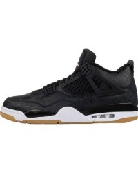 JORDAN 4 x LASER BLACK GUM