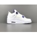 JORDAN 4 x METALLIC PURPLE