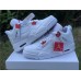 JORDAN 4 x METALLIC RED