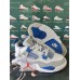 JORDAN 4 x MILITARY BLUE