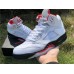 JORDAN 5 RETRO x FIRE RED SILVER TONGUE