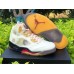 JORDAN 5 RETRO x OFF-WHITE SAIL