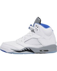 JORDAN 5 RETRO x WHITE STEALTH