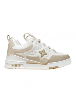 LOUIS VUITTON LV SKATE SNEAKER BEIGE WHITE
