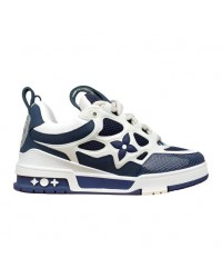 LOUIS VUITTON LV SKATE SNEAKER MARINE WHITE