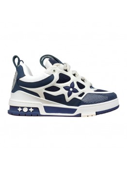 LOUIS VUITTON LV SKATE SNEAKER MARINE WHITE