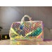 LOUIS VUITTON MONOGRAM 50 PRISM HOLOGRAPHIC TRAVEL BAG