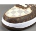 NIKE AIR FORCE 1 x LOUIS VUITTON BROWN