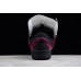 Lanvin Burgundy Suede Sneakers