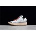 Lanvin White and Grey Sneakers