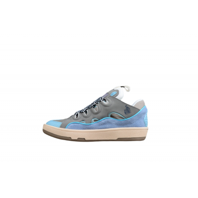 Lanvin Grey and Blue Sneakers