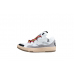 Lanvin White and Grey Sneakers