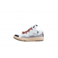 Lanvin White and Grey Sneakers