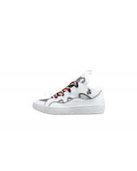 Lanvin White and Grey Sneaker