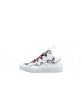 Lanvin White and Grey Sneaker