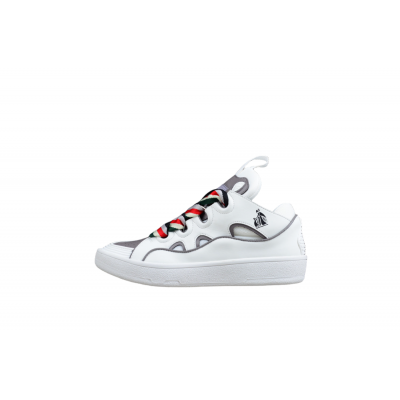 Lanvin White and Grey Sneaker