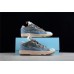Lanvin Grey and Blue Sneakers