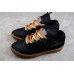 Lanvin Black and Gum Sole Sneaker