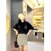 Loewe Black T-Shirt with White Pocket Logo