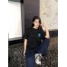 Loewe Floral Pocket T-Shirt (Black)