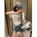 Loewe Pocket Logo T-Shirt in White